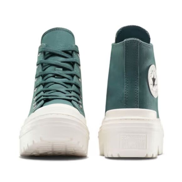 Women's Converse Chuck Taylor All Star Canvas Lugged Heel Platform Shoes - Picture 4 of 5